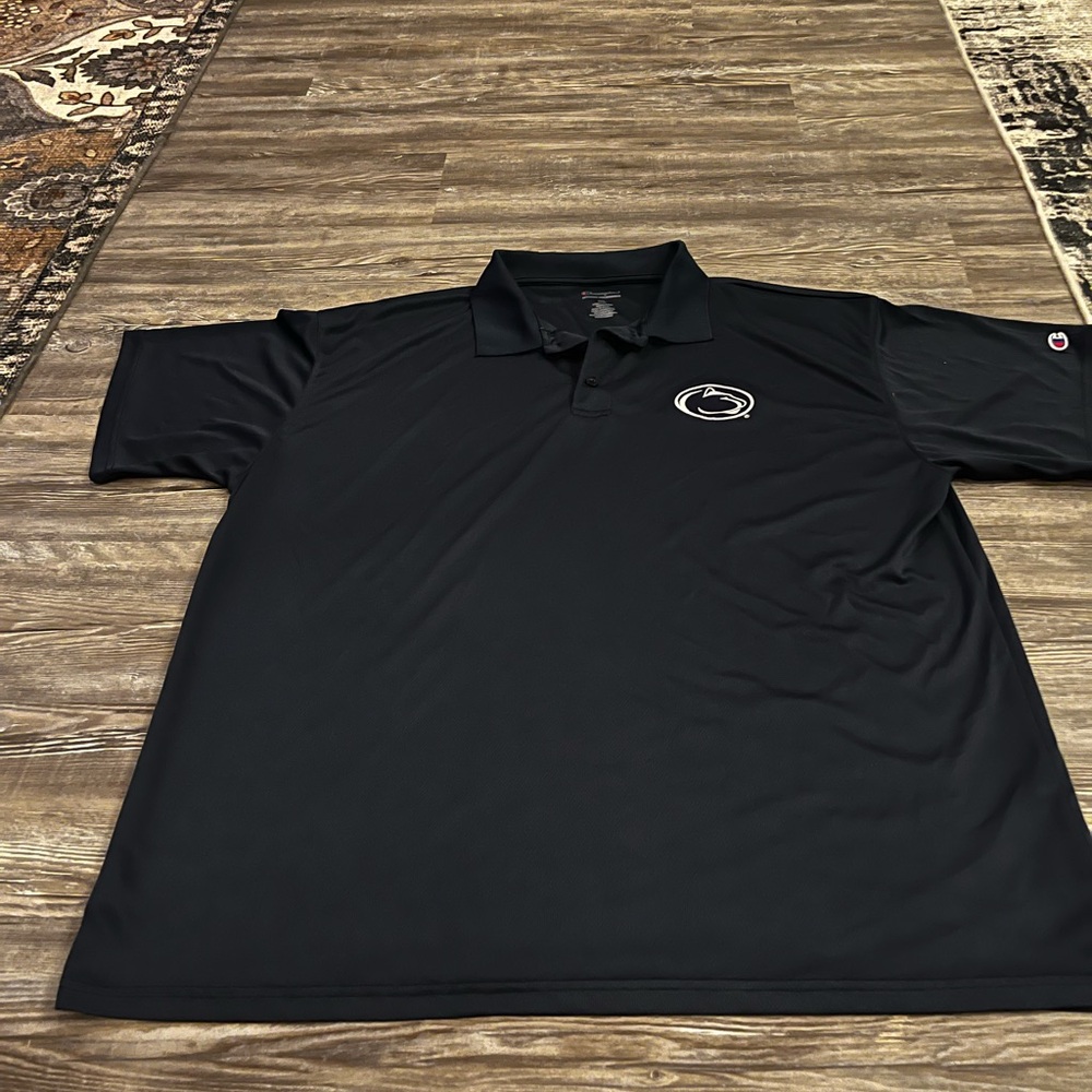 Champion Penn State Polo Shirt with Logo, 2X, NWOT